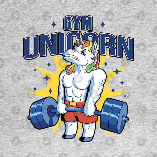 Fitness Fantasy The Mythical Gym Unicorn by Life2LiveDesign